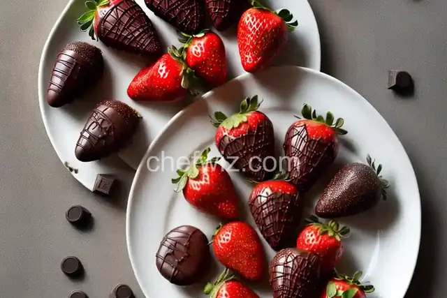 Halloween Chocolate-Covered Strawberries
