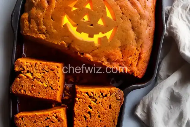 Halloween Jack-O'-Lantern Meatloaf