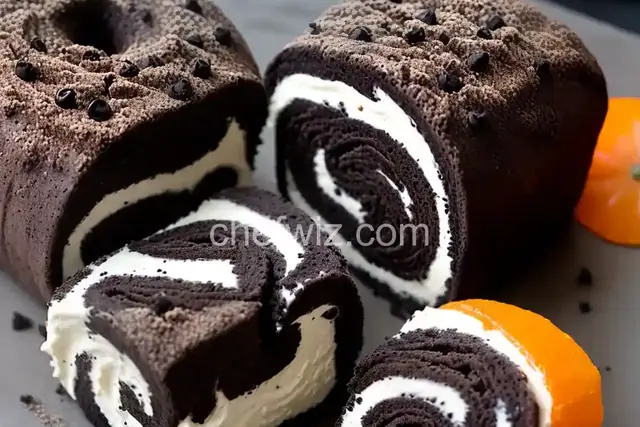Halloween Oreo Roll