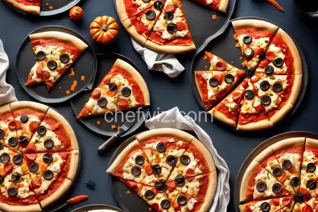 Halloween Party Pizzas