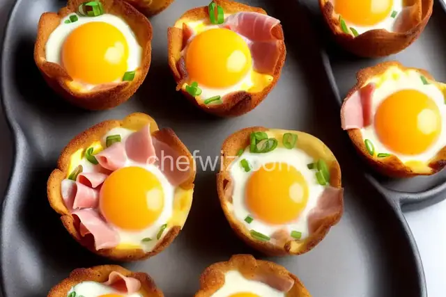 Ham & Cheese Egg Cups