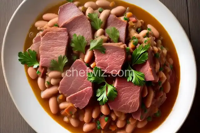 Ham Hock and Beans