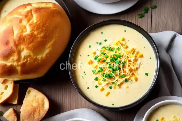 Ham, Potato, and Cheese Soup