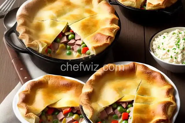 Ham Potpie Pennsylvania Dutch style