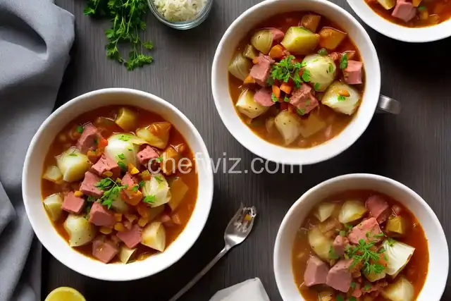 Ham and Cabbage Stew