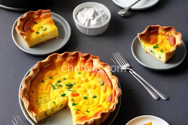 Ham and Cheddar Mini Quiche