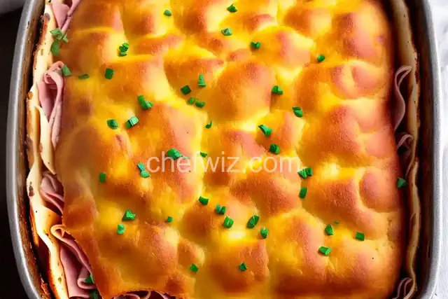 Ham and Cheese Bake