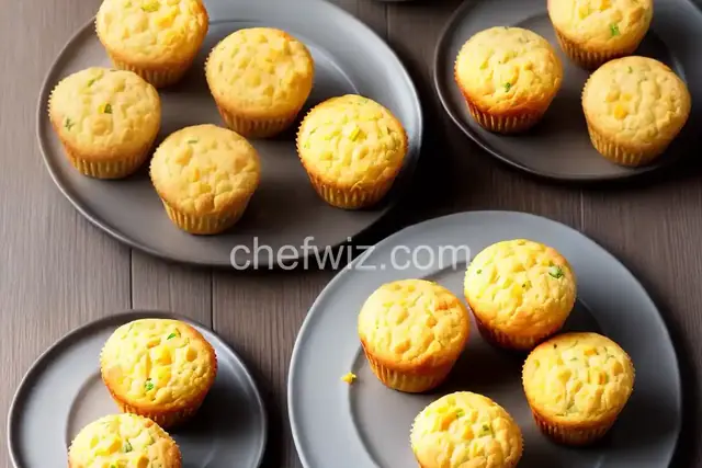 Ham and Cheese Biscuit Muffins