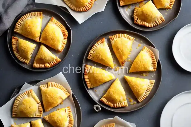 Ham and Cheese Hand Pies With Honey Mustard