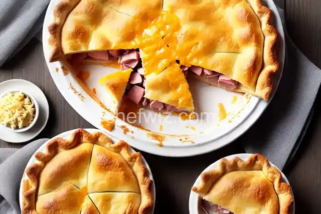 Ham and Cheese Pie