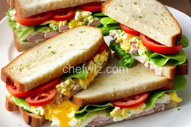Ham and Egg Salad Sandwich Spread