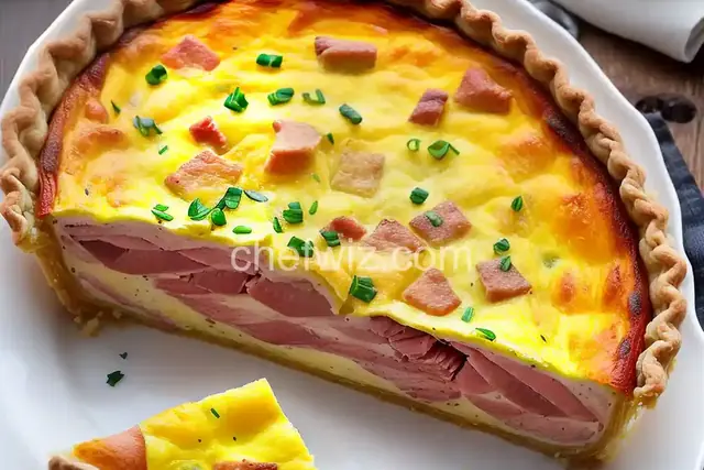 Ham and Swiss Quiche Recipe
