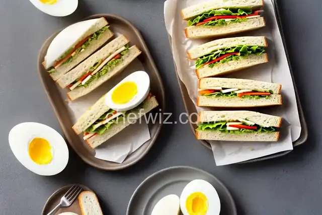 Hard-Boiled Egg Sandwich