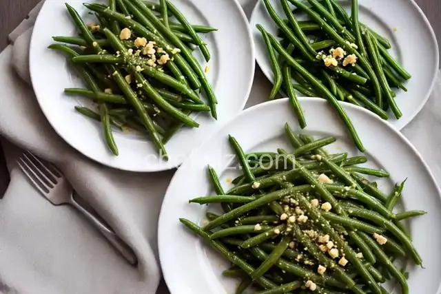 Haricots Verts (Thin French Green Beans) With Herb Butter
