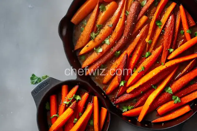 Harissa Glazed Carrots
