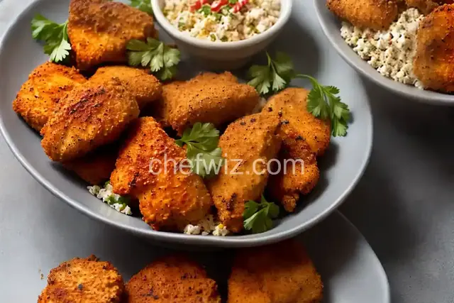 Harissa-Honey Popcorn Chicken