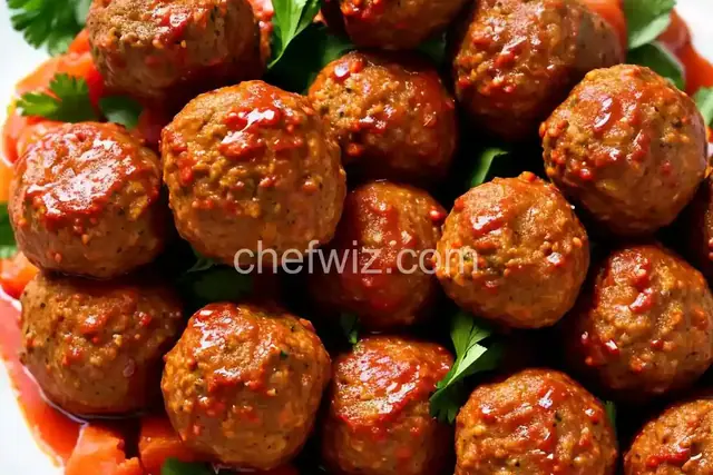 Harissa Meatballs