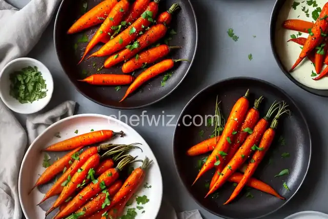 Harissa-and-Maple-Roasted Carrots