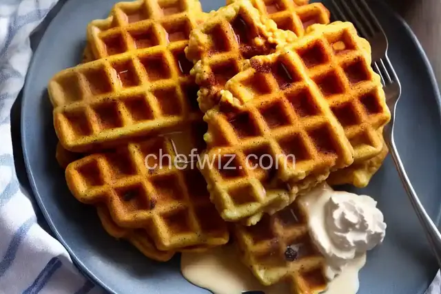 Harry's Roadhouse Blue Cornmeal Waffles