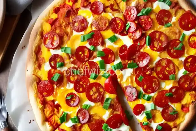 Hash Brown Breakfast Pizza