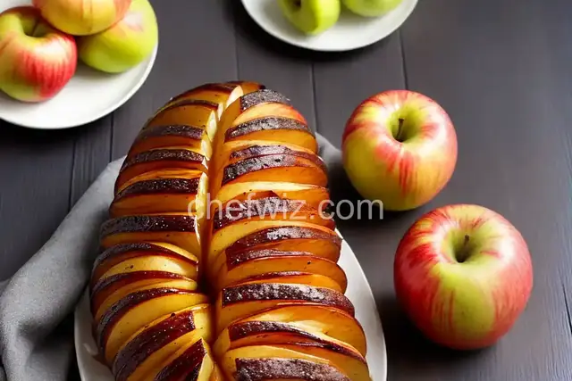 Hasselback Apples