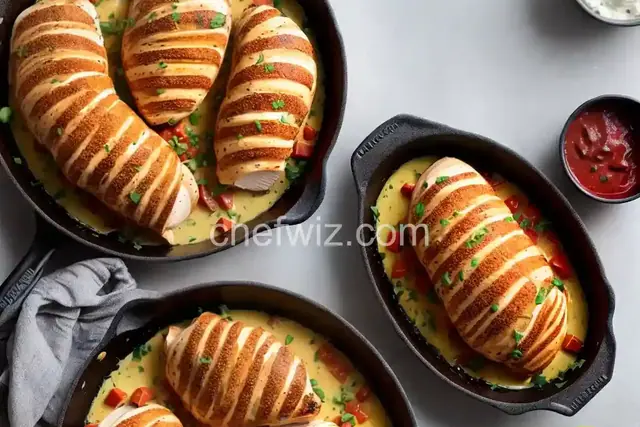 Hasselback Chicken Cordon Bleu