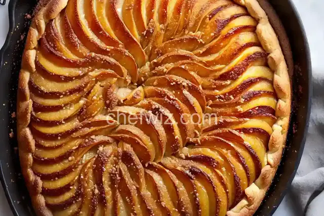 Hasselback Pear Tart