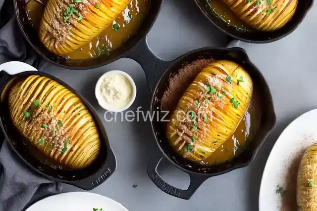 Hasselback Potato Gratin Recipe
