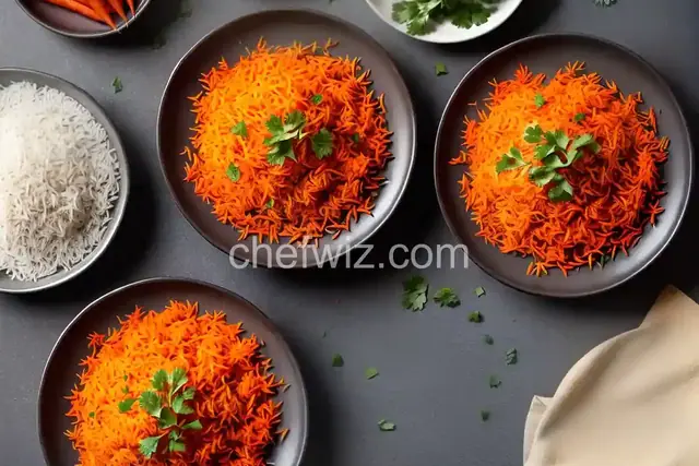 Havij Polo (Persian Carrot Rice)