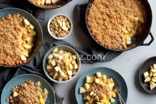 Hawaiian Apple-Pineapple Crumble
