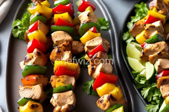 Hawaiian Chicken Kabobs