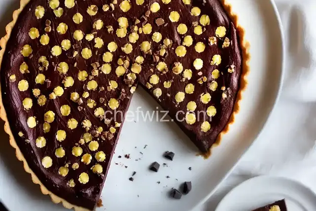 Hawaiian Chocolate Macadamia Nut Tart