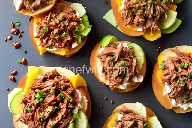 Hawaiian Pulled Pork Sandwiches
