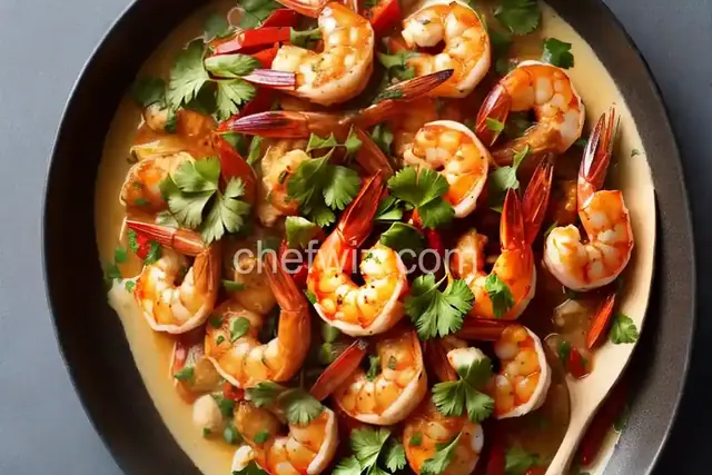 Head-On Prawns with Chile, Garlic, and Parsley
