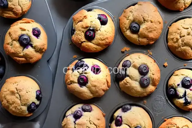 Health Nut Blueberry Muffins