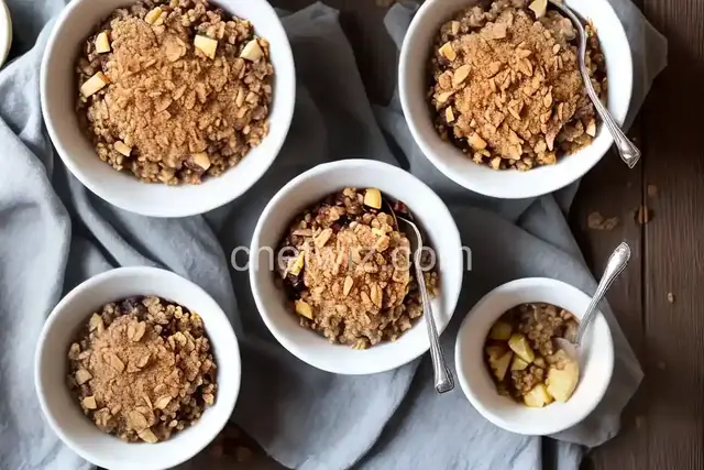 Healthier Apple Crisp II