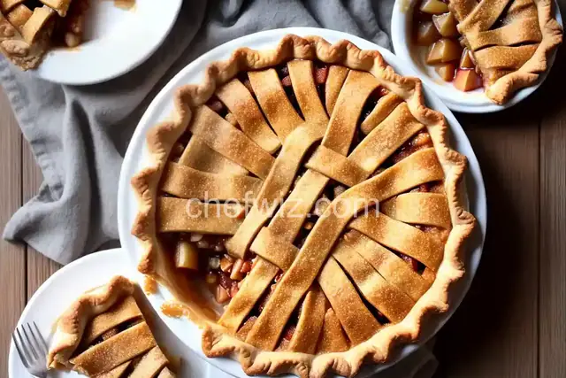 Healthier Apple Pie by Grandma Ople