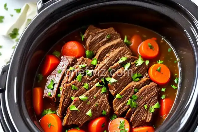Healthier Marie's Easy Slow Cooker Pot Roast
