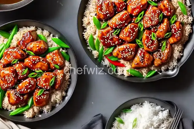 Healthier Pan-Fried Honey-Sesame Chicken