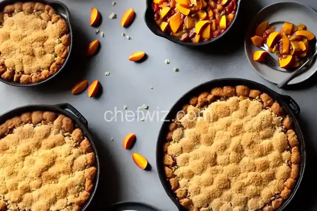 Healthier Southern Peach Cobbler