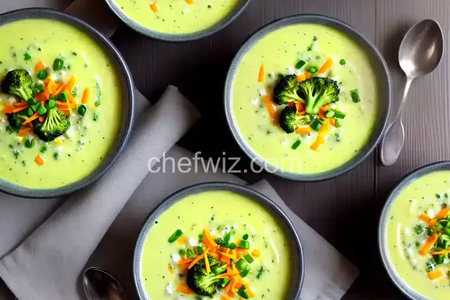 Healthified Broccoli Cheddar Soup