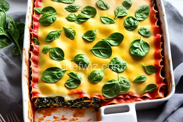 Healthy & Delicious: Lighter Spinach Lasagna Recipe