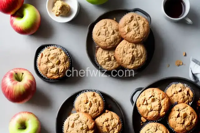 Healthy Apple Muffins