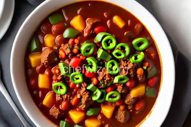 Healthy Bison Chili