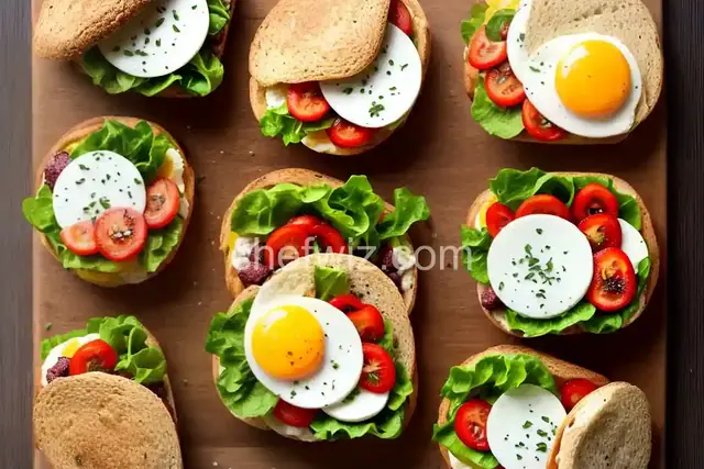 Healthy Breakfast Sandwich
