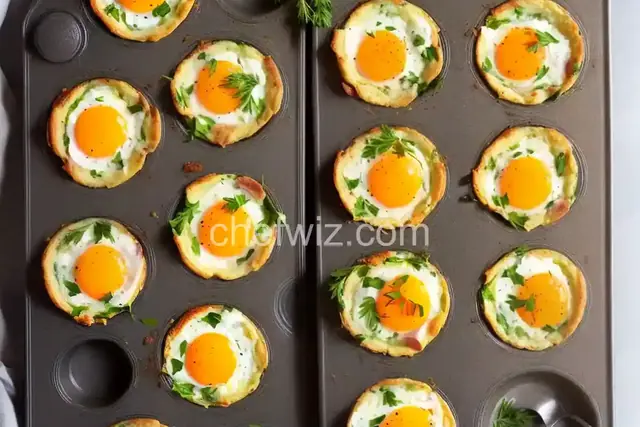 Healthy Ham and Egg Muffins