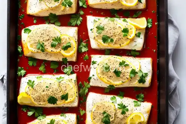 Healthy Mediterranean Baked Haddock
