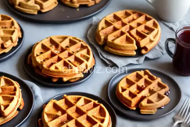 Healthy Multigrain Chia Waffles