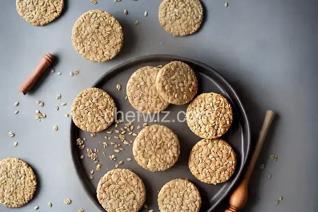 Healthy Seed and Oat Crackers