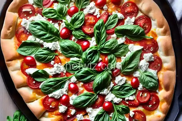 Healthy Spinach and Ricotta Pizza